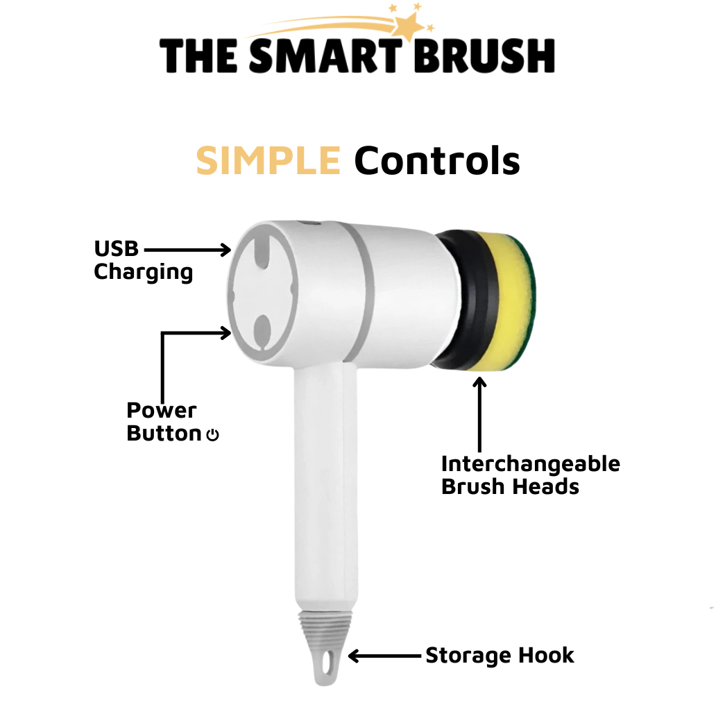 The Smart Brush™ Electric Scrubber