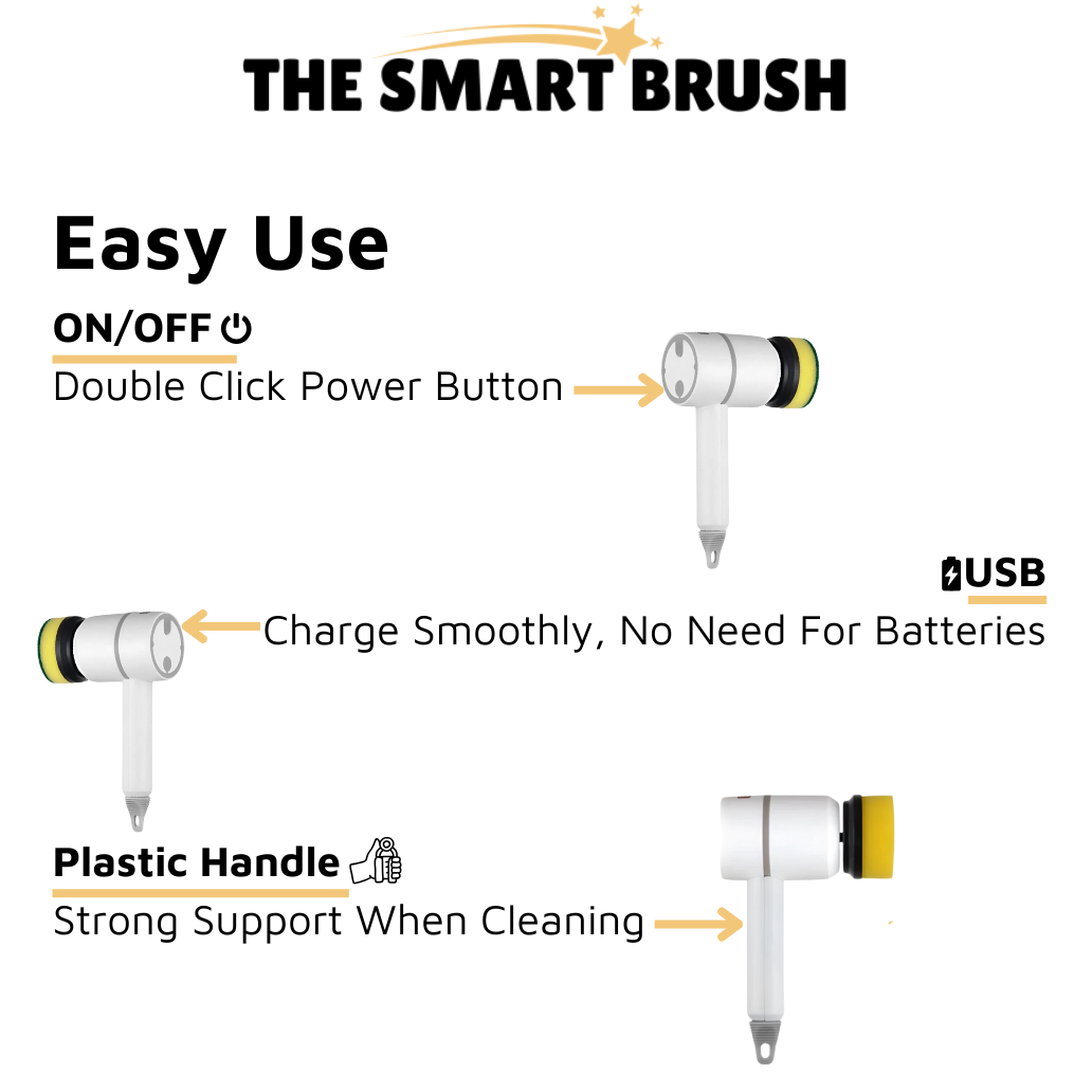 The Smart Brush™ Electric Scrubber